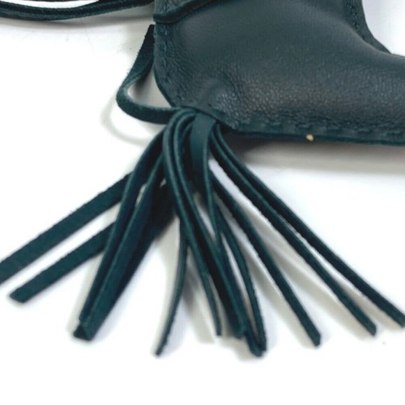 AUTHENTICITY GUARANTEED HERMES horse cheval Rodeo MM So Green One Color strap - Picture 5 of 6